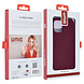 UNIQ Accessory UNIQ Accessory iPhone 12 - 12 Pro Premium TPU Backcover - Bordeaux UNIQ Accessory UNIQ Accessory iPhone 12 - 12 Pro Premium TPU Backcover - Bordeaux