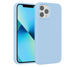 UNIQ Accessory UNIQ Accessory iPhone 12 - 12 Pro Premium Backcover hoesje - LichtBlauw UNIQ Accessory UNIQ Accessory iPhone 12 - 12 Pro Premium Backcover hoesje - LichtBlauw