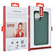 UNIQ Accessory UNIQ Accessory iPhone 12 - 12 Pro Premium TPU Backcover - Green UNIQ Accessory UNIQ Accessory iPhone 12 - 12 Pro Premium TPU Backcover - Green