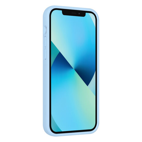 UNIQ Accessory UNIQ Accessory iPhone 12 - 12 Pro Premium Backcover hoesje - LichtBlauw UNIQ Accessory UNIQ Accessory iPhone 12 - 12 Pro Premium Backcover hoesje - LichtBlauw