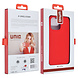 UNIQ Accessory UNIQ Accessory iPhone 13 Pro Premium Backcover hoesje - Rood UNIQ Accessory UNIQ Accessory iPhone 13 Pro Premium Backcover hoesje - Rood