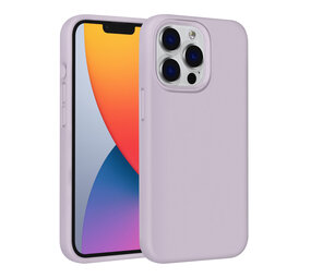UNIQ Accessory UNIQ Accessory iPhone 13 Pro Premium Backcover hoesje - Lila UNIQ Accessory UNIQ Accessory iPhone 13 Pro Premium Backcover hoesje - Lila