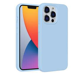 UNIQ Accessory UNIQ Accessory iPhone 13 Pro Premium Backcover hoesje - LichtBlauw UNIQ Accessory UNIQ Accessory iPhone 13 Pro Premium Backcover hoesje - LichtBlauw