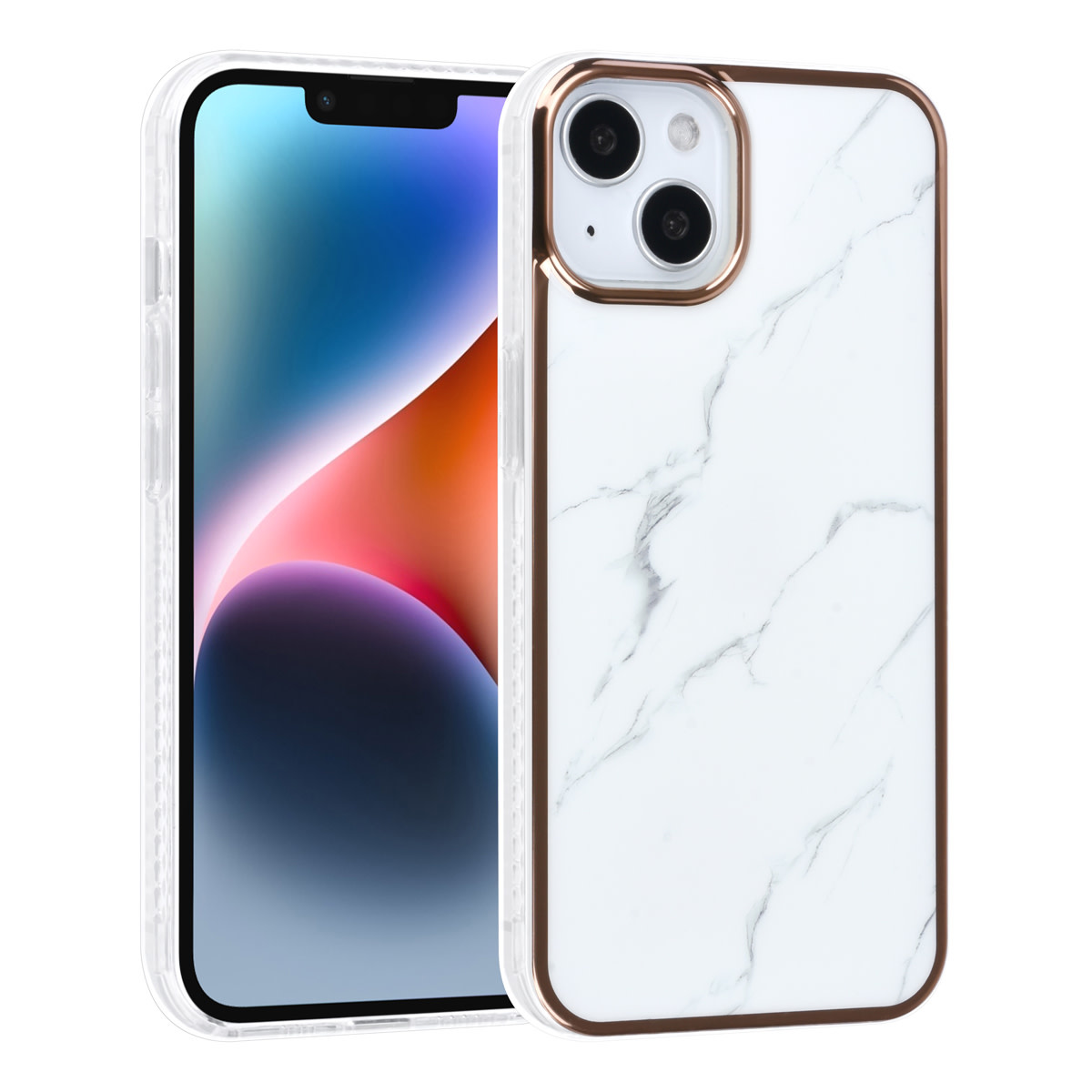 UNIQ Accessory UNIQ Accessory iPhone 14 & 13 TPU Backcover - Marble