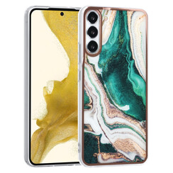 UNIQ Accessory Samsung Galaxy S22 Plus TPU Backcover - Marble Green