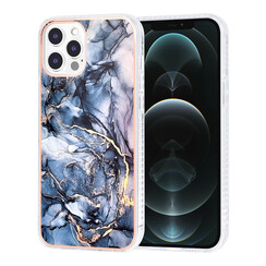 UNIQ Accessory iPhone 12 Pro Max - Silikonhülle TPU - Marble Grey