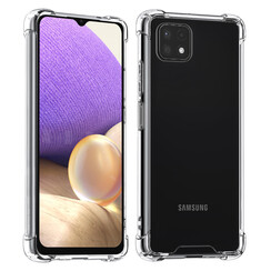 Samsung Galaxy A22 TPU Backcover - Transparant - Antishock