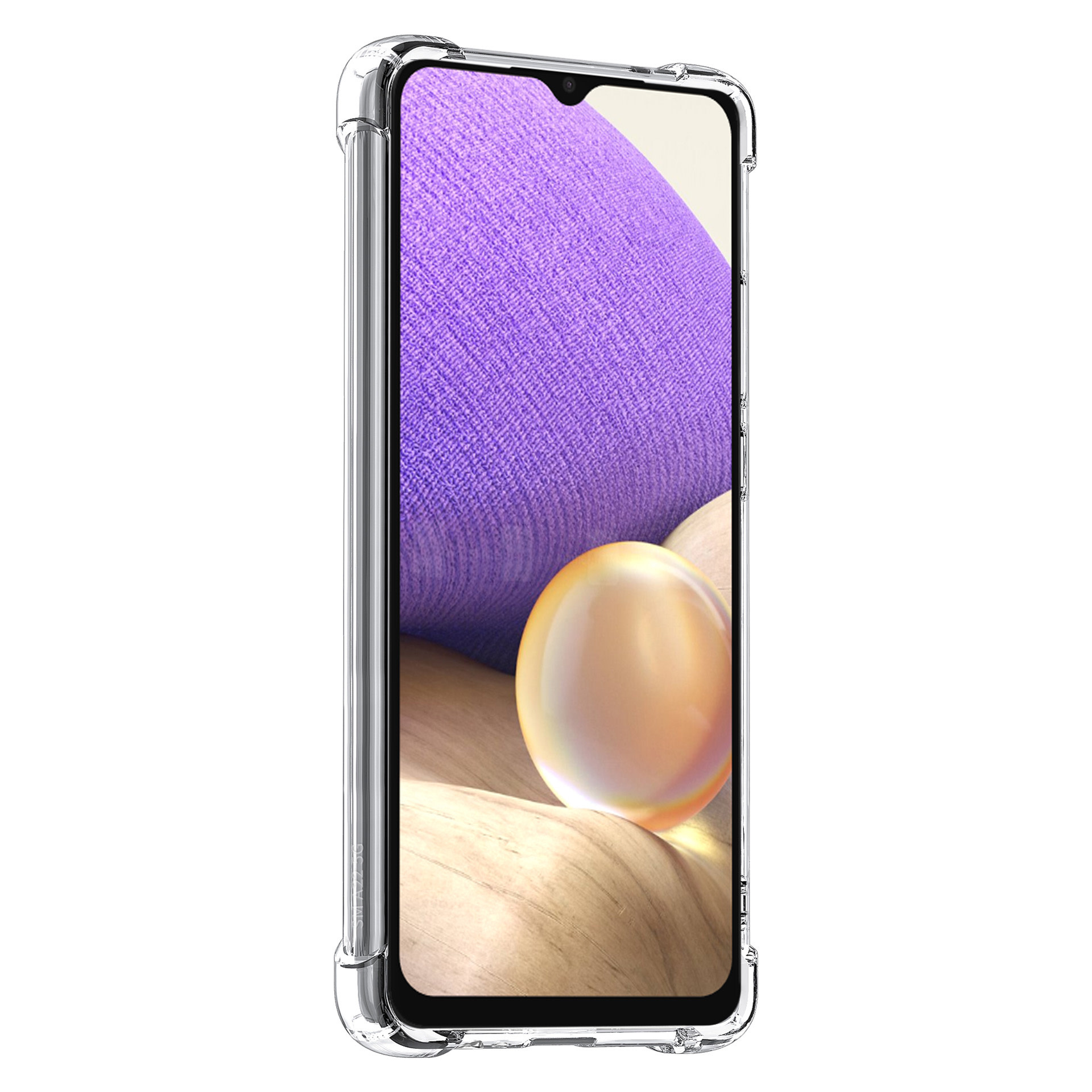 Samsung Galaxy A22 TPU Backcover - Transparant - Antishock, foto 3 van 3