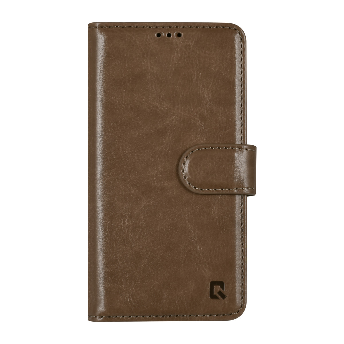 UNIQ Accessory UNIQ Accessory iPhone 13 Mini Book Case hoesje - Pasjeshouder voor 3 pasjes - Magneetsluiting - Goud, foto 2 van 5