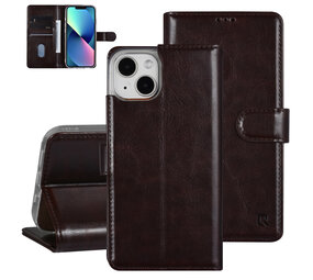 UNIQ Accessory UNIQ Accessory iPhone 13 & 14 Book-Case hul - Kartenhalter fur 3 Karten - Magnetverschluss - Dunkelbraun UNIQ Accessory UNIQ Accessory iPhone 13 & 14 Book-Case hul - Kartenhalter fur 3 Karten - Magnetverschluss - Dunkelbraun