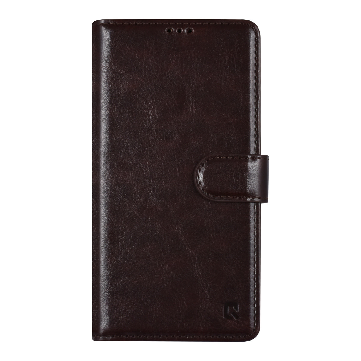 UNIQ Accessory UNIQ Accessory iPhone 13 & 14 Book Case hoesje - Pasjeshouder voor 3 pasjes - Magneetsluiting - DonkerBruin, foto 2 van 5