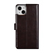 UNIQ Accessory UNIQ Accessory iPhone 13 & 14 Booktype Case - Card holder for 3 cards - Magnetic closure - Dark Brown UNIQ Accessory UNIQ Accessory iPhone 13 & 14 Booktype Case - Card holder for 3 cards - Magnetic closure - Dark Brown