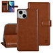 UNIQ Accessory UNIQ Accessory iPhone 13 & 14 Book-Case hul - Kartenhalter fur 3 Karten - Magnetverschluss - Hellbraun UNIQ Accessory UNIQ Accessory iPhone 13 & 14 Book-Case hul - Kartenhalter fur 3 Karten - Magnetverschluss - Hellbraun
