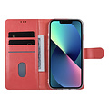 UNIQ Accessory UNIQ Accessory iPhone 13 & 14 Book-Case hul - Kartenhalter fur 3 Karten - Magnetverschluss - Rosa