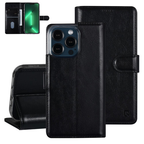 UNIQ Accessory UNIQ Accessory iPhone 13 Pro Booktype Case - Card holder for 3 cards - Magnetic closure - Black