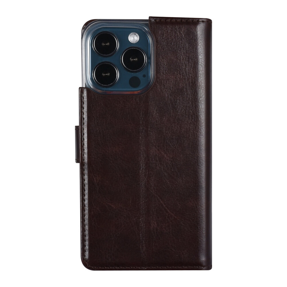 UNIQ Accessory UNIQ Accessory Étui iPhone 13 Pro - Porte-cartes pour 3 cartes - Fermeture magnétique - Marron foncé UNIQ Accessory UNIQ Accessory Étui iPhone 13 Pro - Porte-cartes pour 3 cartes - Fermeture magnétique - Marron foncé