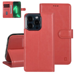 UNIQ Accessory Étui iPhone 13 Pro - Porte-cartes pour 3 cartes - Fermeture magnétique - Rose