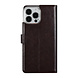 UNIQ Accessory UNIQ Accessory Étui iPhone 13 Pro Max - Porte-cartes pour 3 cartes - Fermeture magnétique - Marron foncé UNIQ Accessory UNIQ Accessory Étui iPhone 13 Pro Max - Porte-cartes pour 3 cartes - Fermeture magnétique - Marron foncé