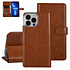 UNIQ Accessory iPhone 13 Pro Max Booktype Case - Card holder for 3 cards - Magnetic closure - Light Brown UNIQ Accessory iPhone 13 Pro Max Booktype Case - Card holder for 3 cards - Magnetic closure - Light Brown