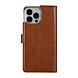 UNIQ Accessory UNIQ Accessory Étui iPhone 13 Pro Max - Porte-cartes pour 3 cartes - Fermeture magnétique - Brun clair UNIQ Accessory UNIQ Accessory Étui iPhone 13 Pro Max - Porte-cartes pour 3 cartes - Fermeture magnétique - Brun clair