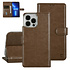 UNIQ Accessory iPhone 13 Pro Max Book Case hoesje - Pasjeshouder voor 3 pasjes - Magneetsluiting - Goud UNIQ Accessory iPhone 13 Pro Max Book Case hoesje - Pasjeshouder voor 3 pasjes - Magneetsluiting - Goud