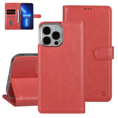 UNIQ Accessory Étui iPhone 13 Pro Max - Porte-cartes pour 3 cartes - Fermeture magnétique - Rose