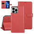 UNIQ Accessory iPhone 13 Pro Max Book Case hoesje - Pasjeshouder voor 3 pasjes - Magneetsluiting - Roze UNIQ Accessory iPhone 13 Pro Max Book Case hoesje - Pasjeshouder voor 3 pasjes - Magneetsluiting - Roze