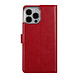 UNIQ Accessory UNIQ Accessory Étui iPhone 13 Pro Max - Porte-cartes pour 3 cartes - Fermeture magnétique - Rouge UNIQ Accessory UNIQ Accessory Étui iPhone 13 Pro Max - Porte-cartes pour 3 cartes - Fermeture magnétique - Rouge