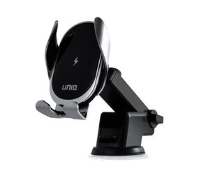UNIQ Accessory UNIQ Accessoire 3-en-1 Support de téléphone sans fil et chargeur pour la voiture - Noir UNIQ Accessory UNIQ Accessoire 3-en-1 Support de téléphone sans fil et chargeur pour la voiture - Noir