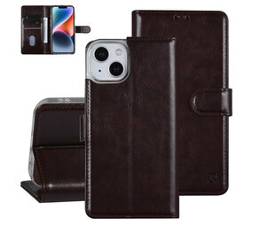 UNIQ Accessory UNIQ Accessory iPhone 14 & 13 Booktype Case - Card holder for 3 cards - Magnetic closure - Dark Brown UNIQ Accessory UNIQ Accessory iPhone 14 & 13 Booktype Case - Card holder for 3 cards - Magnetic closure - Dark Brown