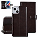 UNIQ Accessory UNIQ Accessory iPhone 14 & 13 Book-Case hul - Kartenhalter fur 3 Karten - Magnetverschluss - Dunkelbraun UNIQ Accessory UNIQ Accessory iPhone 14 & 13 Book-Case hul - Kartenhalter fur 3 Karten - Magnetverschluss - Dunkelbraun