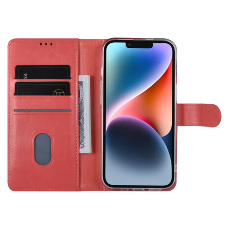 UNIQ Accessory UNIQ Accessory iPhone 14 & 13 Booktype Case - Card holder for 3 cards - Magnetic closure - Pink UNIQ Accessory UNIQ Accessory iPhone 14 & 13 Booktype Case - Card holder for 3 cards - Magnetic closure - Pink