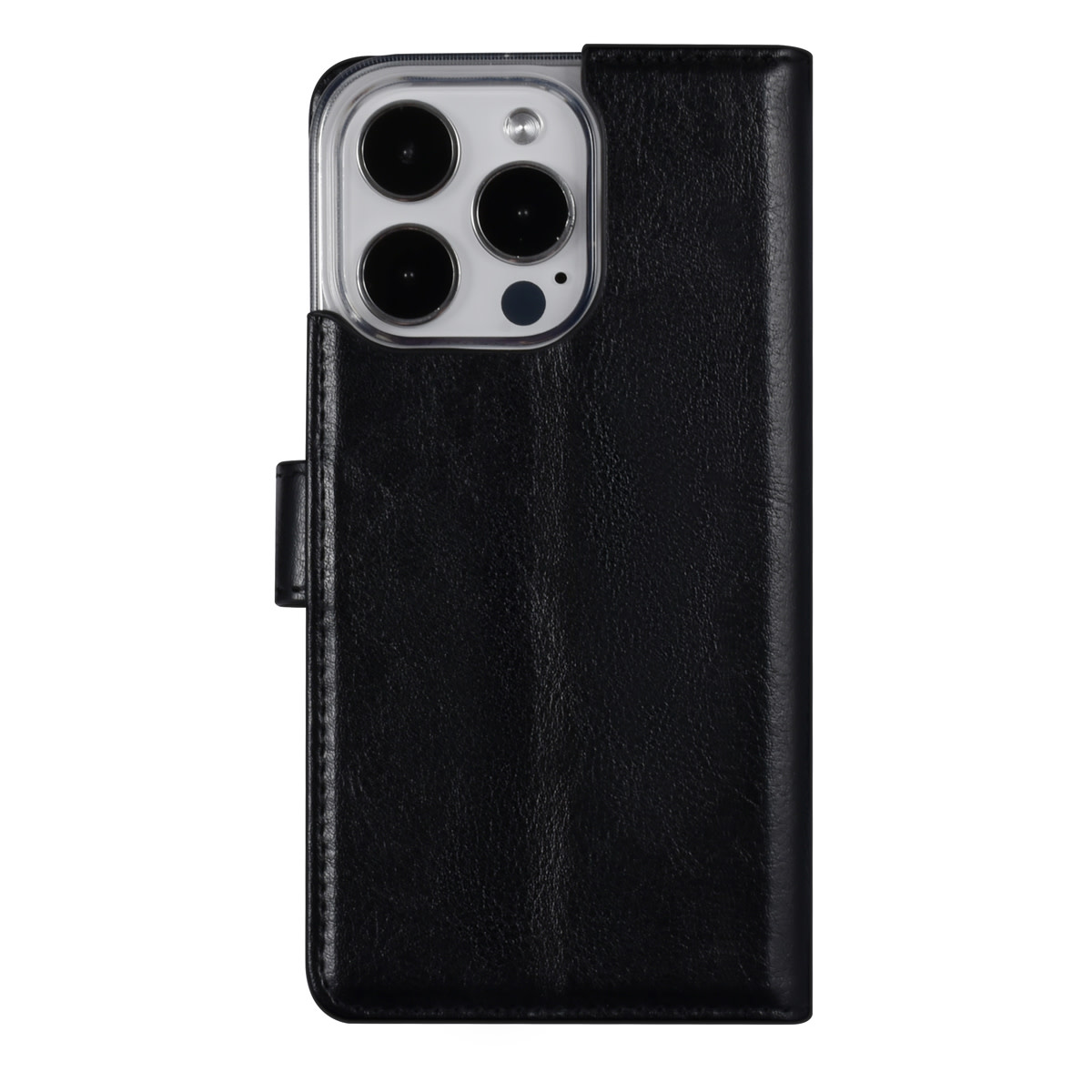 UNIQ Accessory UNIQ Accessory iPhone 14 Pro Book Case hoesje - Pasjeshouder voor 3 pasjes - Hanger - Zwart, foto 3 van 5