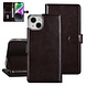 UNIQ Accessory UNIQ Accessory iPhone 14 & 15 Plus Book-Case hul - Kartenhalter fur 3 Karten - Magnetverschluss - Dunkelbraun UNIQ Accessory UNIQ Accessory iPhone 14 & 15 Plus Book-Case hul - Kartenhalter fur 3 Karten - Magnetverschluss - Dunkelbraun