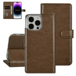 UNIQ Accessory iPhone 14 Pro Max Book-Case hul - Kartenhalter für 3 Karten - Magnetverschluss - Gold