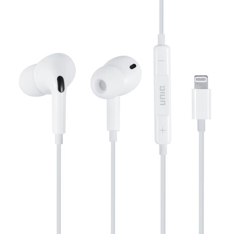 UNIQ Accessory UNIQ Accessory Stereo Earphones with Lightning output - White UNIQ Accessory UNIQ Accessory Stereo Earphones with Lightning output - White