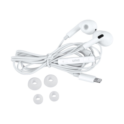 UNIQ Accessory UNIQ Accessoire Écouteurs Stéréo avec sortie Lightning - Blanc