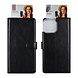 UNIQ Accessory UNIQ Accessory iPhone 13 Pro Max Book Case hoesje - Pasjeshouder voor 3 pasjes - Magneetsluiting - Zwart UNIQ Accessory UNIQ Accessory iPhone 13 Pro Max Book Case hoesje - Pasjeshouder voor 3 pasjes - Magneetsluiting - Zwart