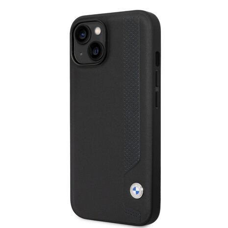BMW BMW iPhone 14 & 15 Plus Hardcase-Ruckseite - Blue dots - Schwarz BMW BMW iPhone 14 & 15 Plus Hardcase-Ruckseite - Blue dots - Schwarz