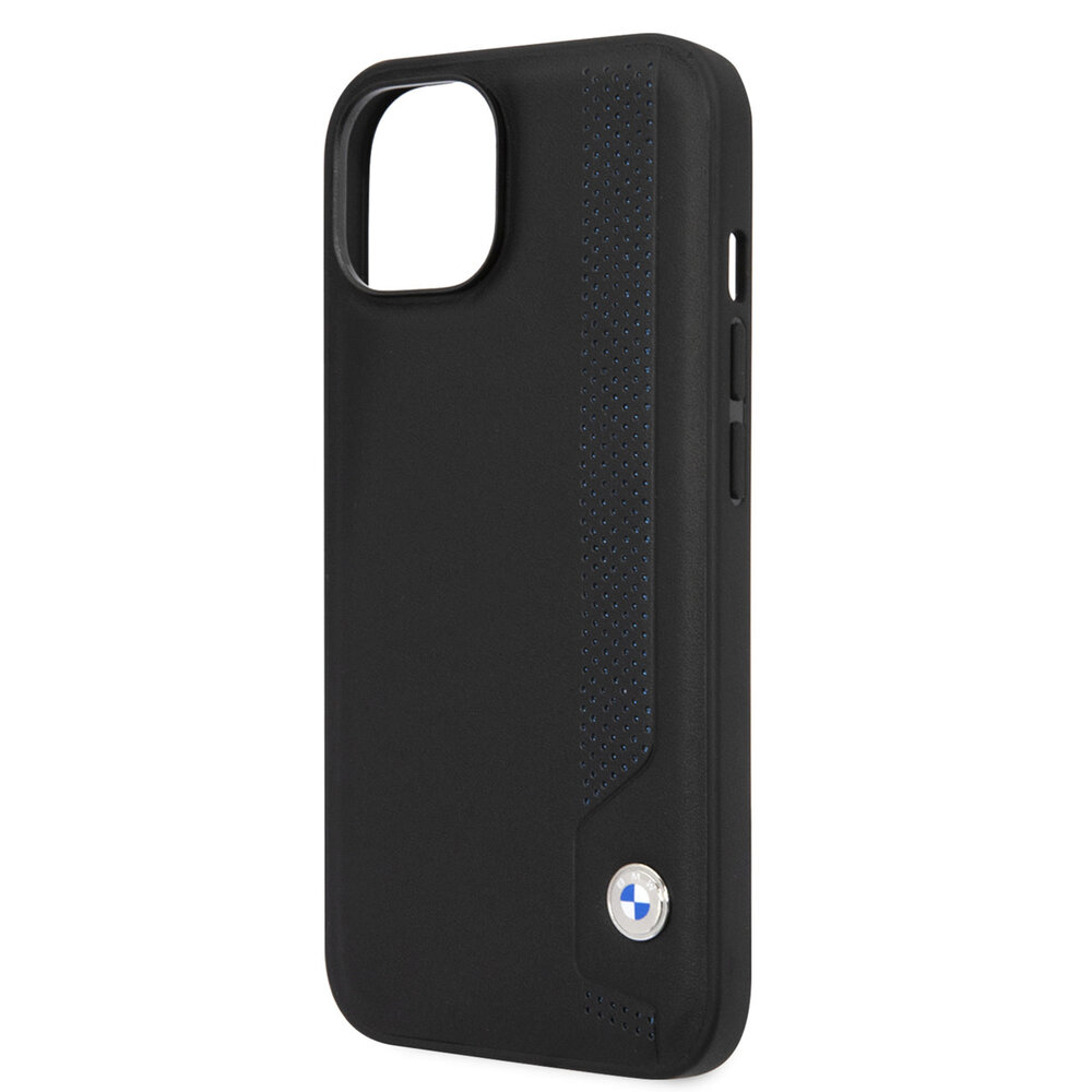 BMW BMW iPhone 14 & 15 Plus Hardcase-Ruckseite - Blue dots - Schwarz BMW BMW iPhone 14 & 15 Plus Hardcase-Ruckseite - Blue dots - Schwarz
