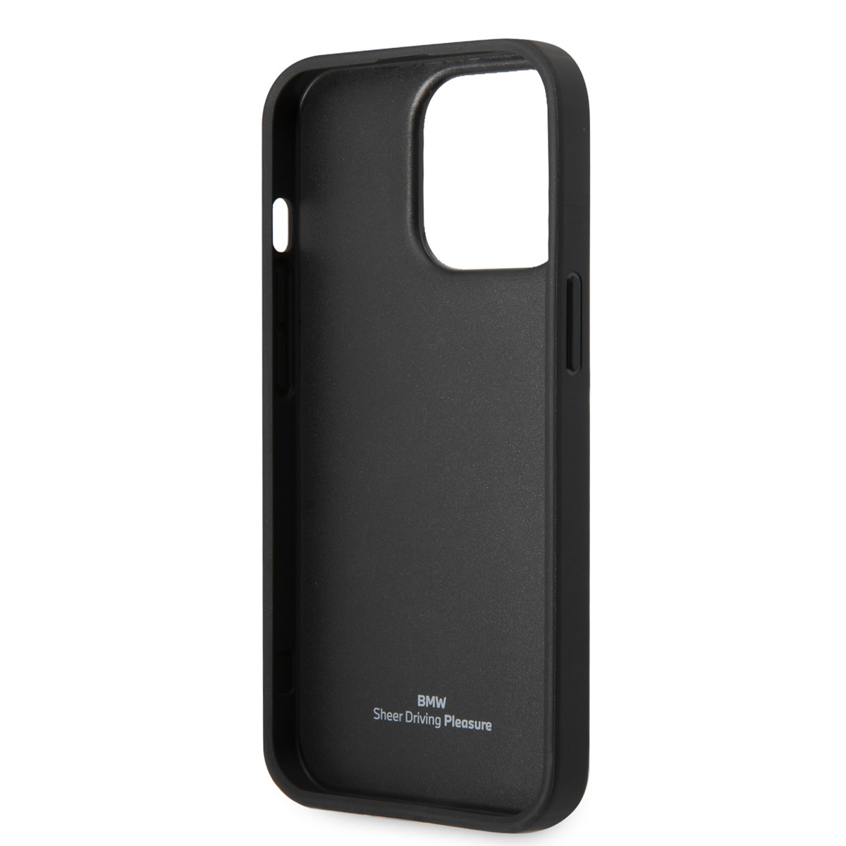 BMW BMW iPhone 14 Pro Max Hardcase Backcover - Blue dots - Zwart, foto 6 van 6