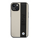 BMW BMW iPhone 14 & 15 Plus Hardcase-Ruckseite - Textured & Logo Stripe - Beige BMW BMW iPhone 14 & 15 Plus Hardcase-Ruckseite - Textured & Logo Stripe - Beige