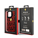 Ferrari Ferrari coque arrière rigide pour iPhone 14 Pro - Scuderia All-Over - Noir Ferrari Ferrari coque arrière rigide pour iPhone 14 Pro - Scuderia All-Over - Noir