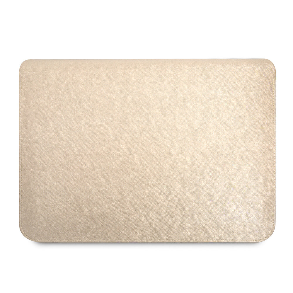 Guess Guess 14 Inch Laptop- und Tablet-Hülle - PU Saffiano - Beige Guess Guess 14 Inch Laptop- und Tablet-Hülle - PU Saffiano - Beige