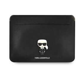Karl Lagerfeld Karl Lagerfeld 14 Inch Laptop and Tablet Sleeve - Saffiano Ikonik - Black Karl Lagerfeld Karl Lagerfeld 14 Inch Laptop and Tablet Sleeve - Saffiano Ikonik - Black