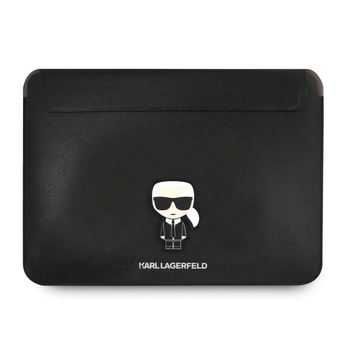 Housse Ordinateur Karl Lagerfeld - Cuir Saffiano - Monogramme Iconic