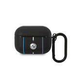 BMW BMW Airpods Pro & Pro 2 Sig Case - Leather - Color Lines - Schwarz BMW BMW Airpods Pro & Pro 2 Sig Case - Leather - Color Lines - Schwarz