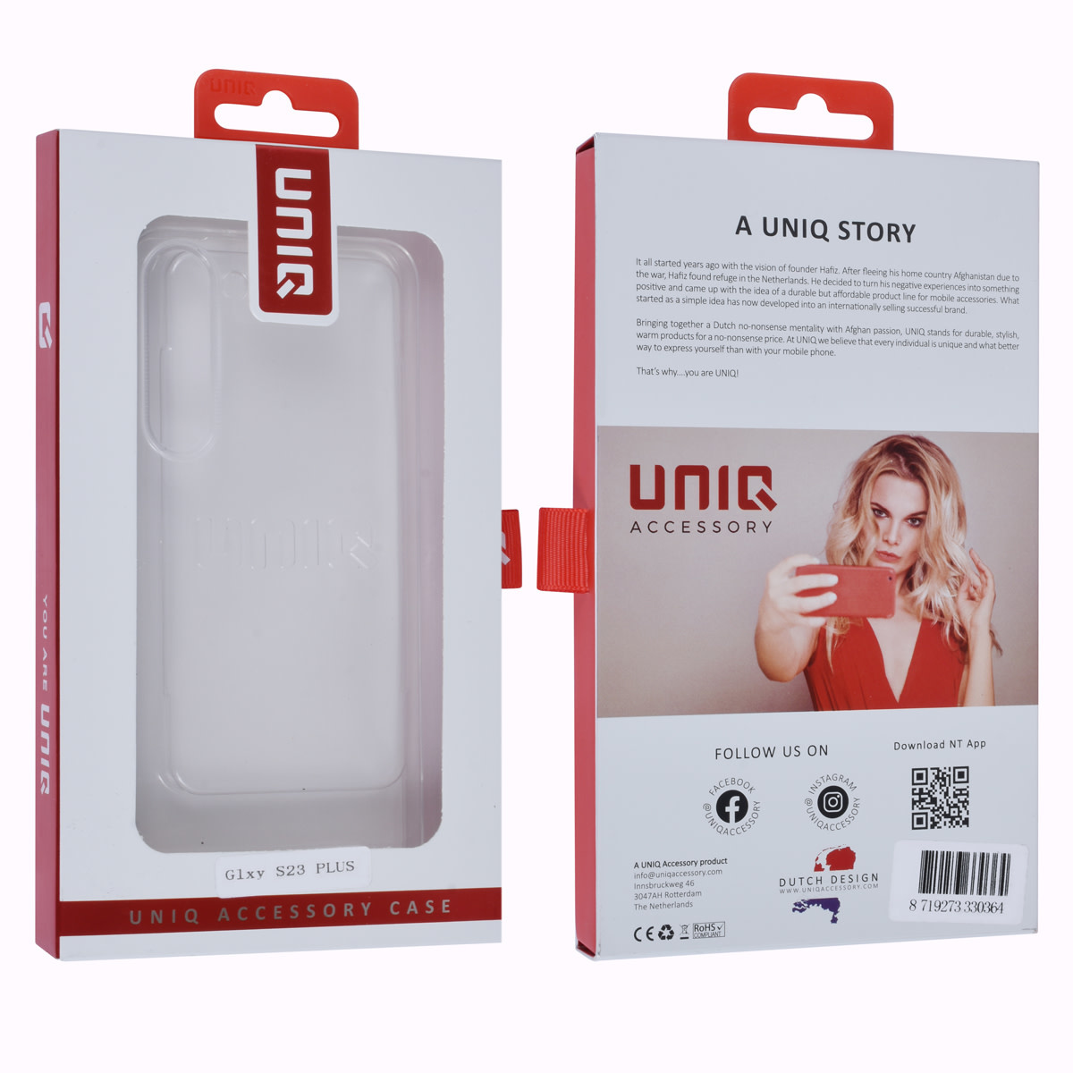 UNIQ Accessory UNIQ Accessory Galaxy S23 Plus TPU Backcover - Transparant, foto 4 van 4