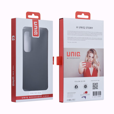 UNIQ Accessory UNIQ Accessory Galaxy S23 Plus TPU Backcover - Zwart UNIQ Accessory UNIQ Accessory Galaxy S23 Plus TPU Backcover - Zwart
