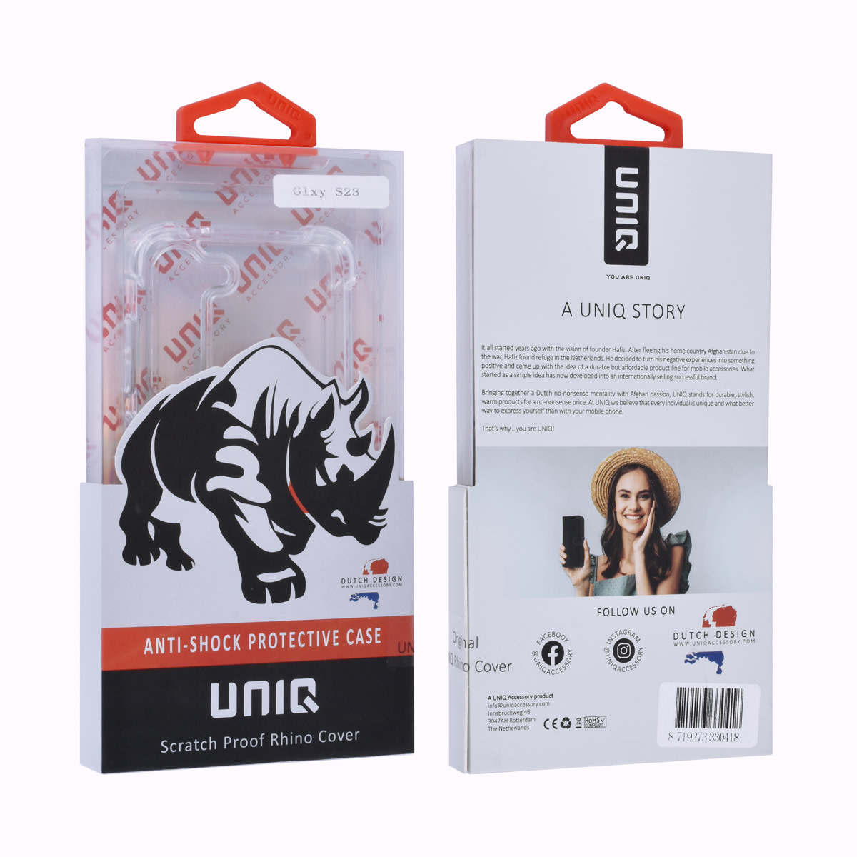 UNIQ Accessory UNIQ Accessory Galaxy S23 TPU Backcover - Transparant - Antishock, foto 4 van 4